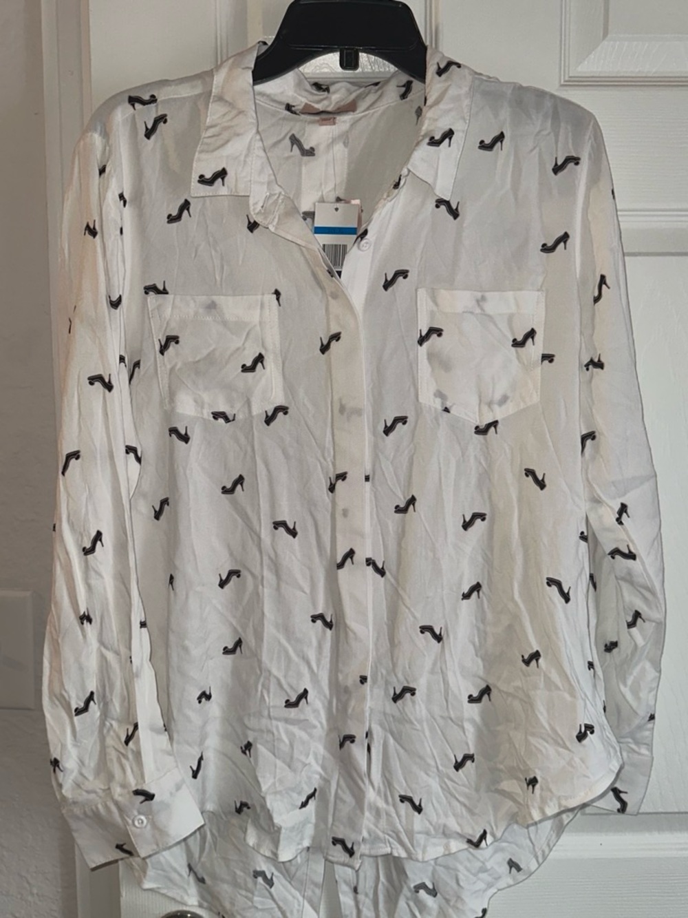 BRAND NEW Per Se Women's White Blouse